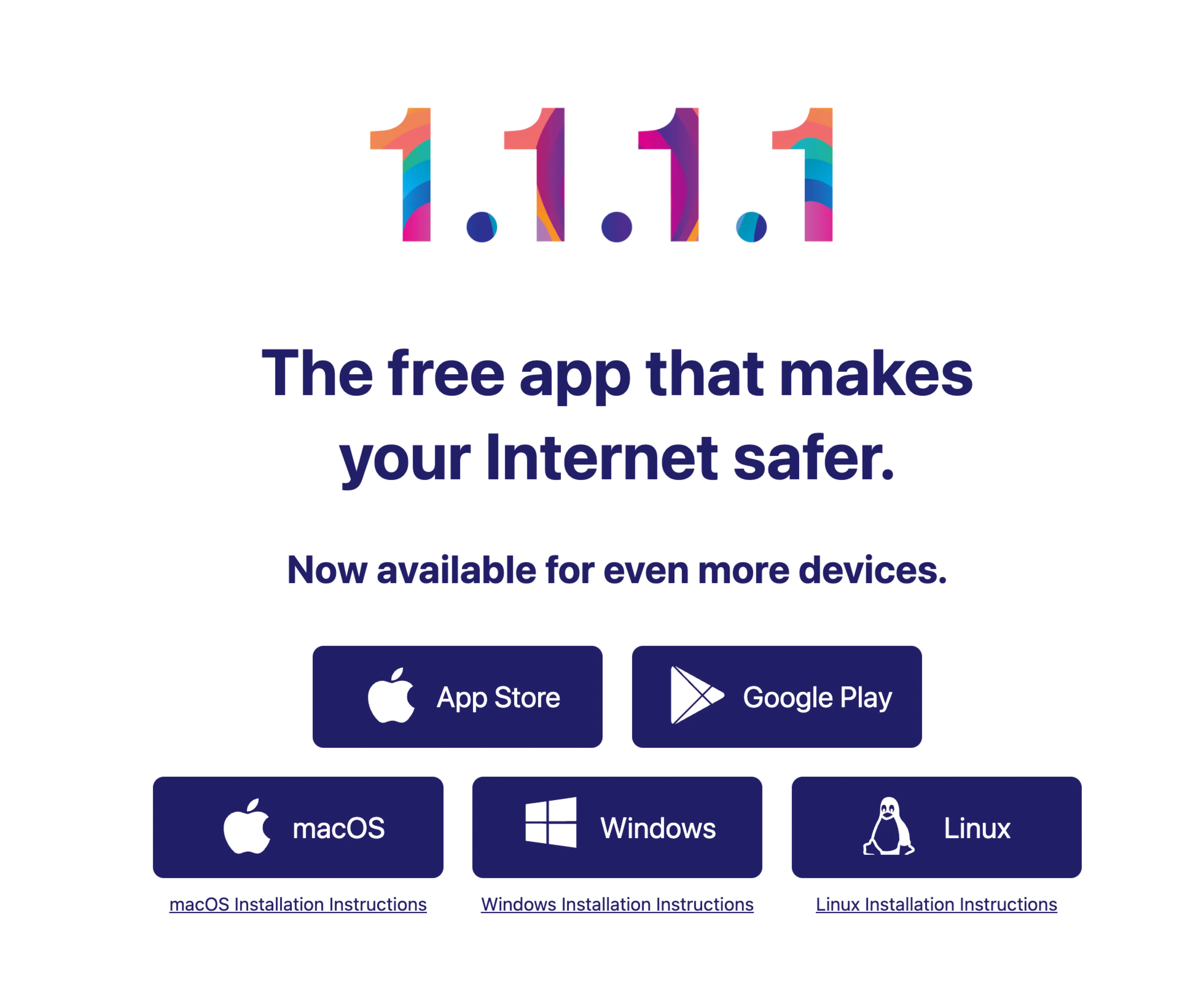 Download page screenshot