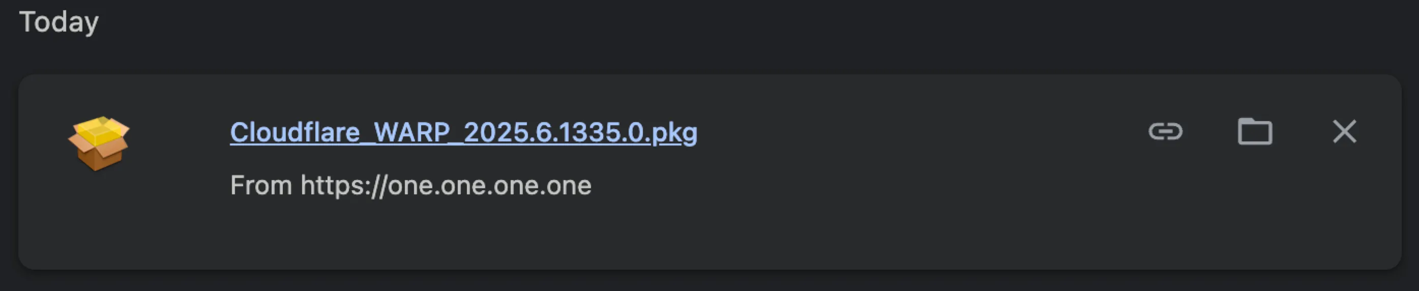 macOS download button