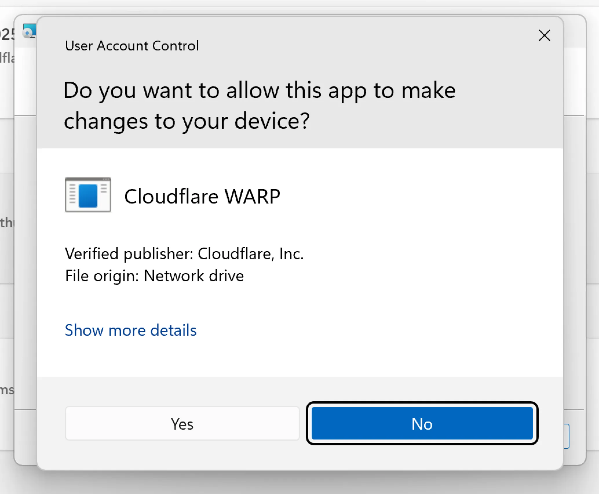 Windows Start prompt